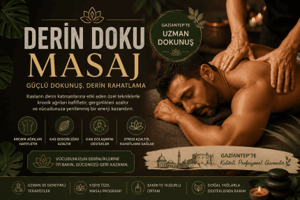 Derin doku masajı gaziantep