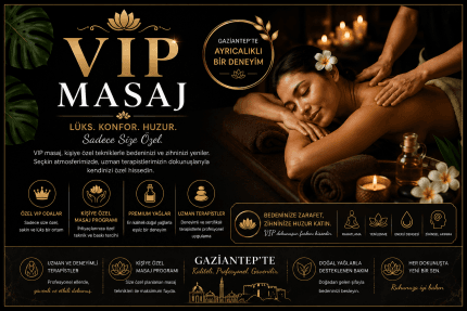 vip masaj salonu gaziantep