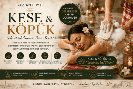 kese ve köpük hizmeti gaziantep